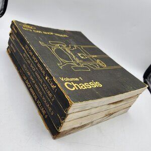 Set Of 4 Ford 1973 Car Shop Manuals Volumes 1 Chassis 2 Engine 3 Electrical 4 Bo